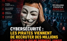 Cybersécurité : les pirates viennent de recruter des millions d’agents IA qui ne dorment jamais !