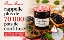 Bonne Maman rappelle plus de 70 000 pots de confiture après un risque de présence de verre