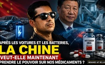 Après les voitures et les batteries, la Chine veut-elle maintenant prendre le pouvoir sur nos médicaments ?