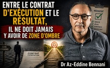 ​Entre le contrat d'exécution et le résultat, il ne doit jamais y avoir de zone d'ombre