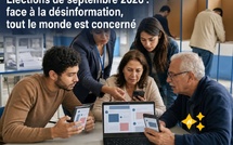 Élections de septembre 2026 : face à la désinformation, tout le monde est concerné