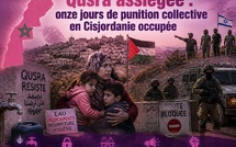 Qusra assiégée : onze jours de punition collective en Cisjordanie occupée
