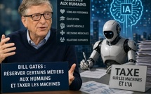 Bill Gates veut réserver certains métiers aux humains les « Human Reserved »