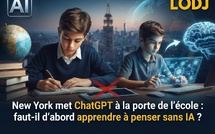 New York met ChatGPT à la porte de l’école : faut-il d’abord apprendre à penser sans IA ?