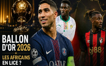Ballon d’Or 2026 : Hakimi et Saibari parmi les candidats africains à suivre