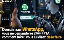 Demain sur WhatsApp, vous ne demanderez plus à l’IA comment faire : vous lui direz de le faire