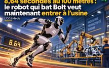 8,64 secondes au 100 mètres : le robot qui bat Bolt veut maintenant entrer à l’usine