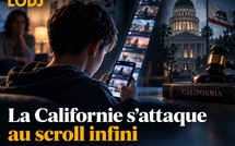 La Californie s’attaque au scroll infini : après les contenus, la loi vise désormais le design qui retient les enfants