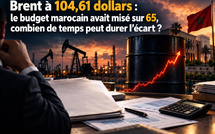 Brent à 104,61 dollars : le budget marocain avait misé sur 65, combien de temps peut durer l’écart ?