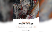Hassan Kouhen à l’honneur à l’Espace Rivages à travers une nouvelle exposition.