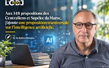 Aux 148 propositions des Centraliens et Supélec du Maroc, j’ajoute une proposition transversale sur l’intelligence artificielle
