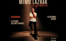 Mimo Lazrak présente "Signature", son premier one-man-show événement à Casablanca