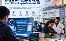 Formation professionnelle : après le formateur et le LMS, voici l’ère du professeur IA
