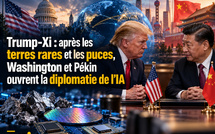 Trump-Xi : après les terres rares et les puces, Washington et Pékin ouvrent la diplomatie de l’IA