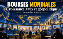 Bourses : « Les marchés arbitrent entre croissance, taux et géopolitique »