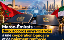 Maroc–Émirats : deux accords ouvrent la voie à une coopération bancaire et de paiement renforcée