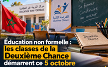 Éducation non formelle : les classes de la Deuxième Chance démarrent ce 5 octobre