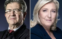 Présidentielle française : Le Pen en tête, Mélenchon en embuscade