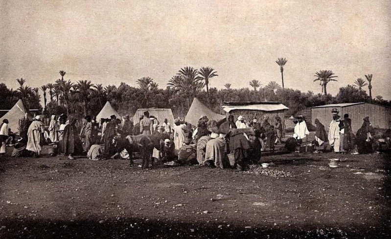 Marrakech - le camp de Gueliz Marrakech - le camp de Gueliz