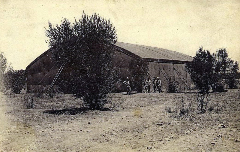 Marrakech - le hangar de l'aviation Marrakech - le hangar de l'aviation