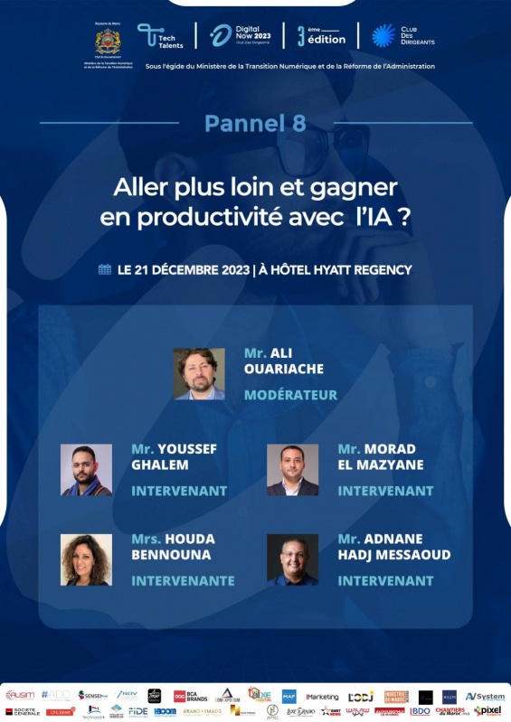 Le programme de la 3ème édition de Digital Now Le programme de la 3ème édition de Digital Now