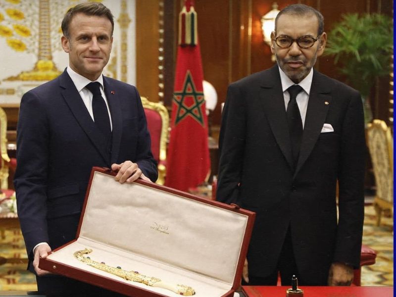 Visite d'État : Arrivée du président Macron au Maroc ! Visite d'État : Arrivée du président Macron au Maroc !