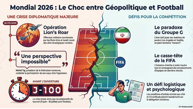 Podcast : Mondial 2026 au USA : L'Iran entre Terrain et Géopolitique