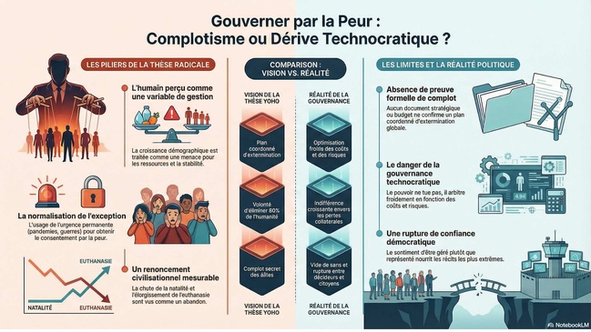Podcast : L'énigme de la dépopulation mondiale et Gouverner par la peur Podcast : L'énigme de la dépopulation mondiale et Gouverner par la peur