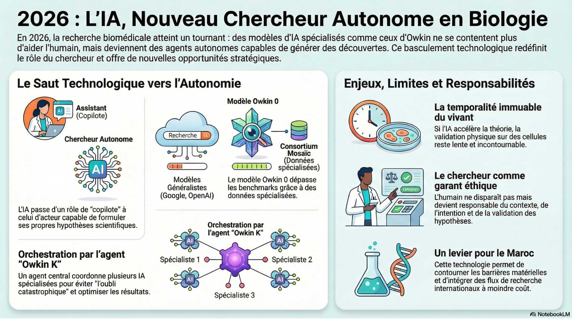 Podcast : Laboratoires de demain : La fin du chercheur humain ? 