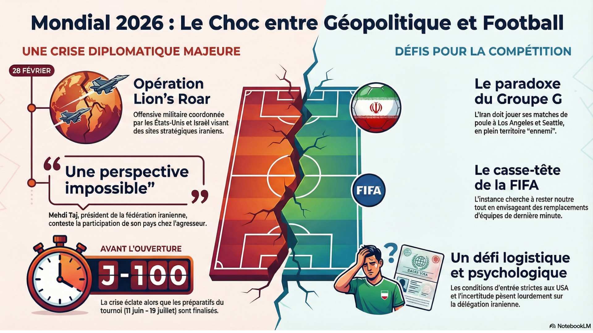 Podcast : Mondial 2026 au USA : L'Iran entre Terrain et Géopolitique