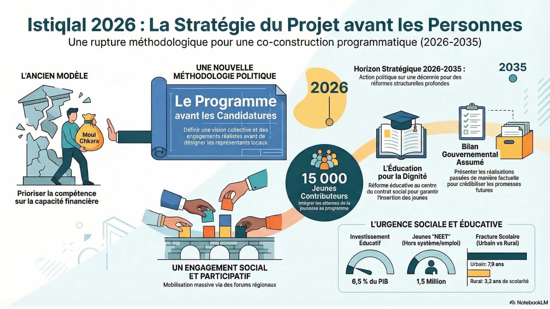Podcast : Istiqlal 2026 : La Primauté du Projet sur l’Ambition Personnelle